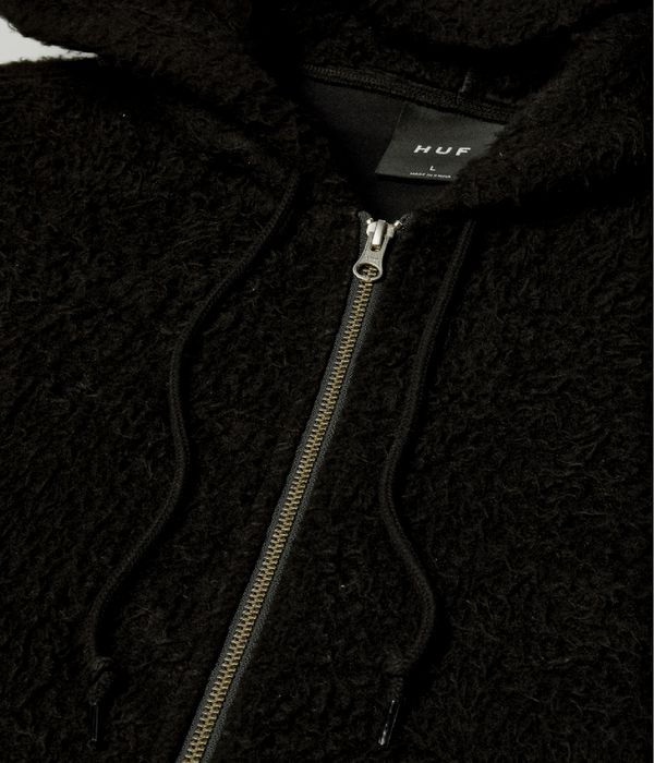 HUF Corso Heavyweight Sudadera con cremallera (black)