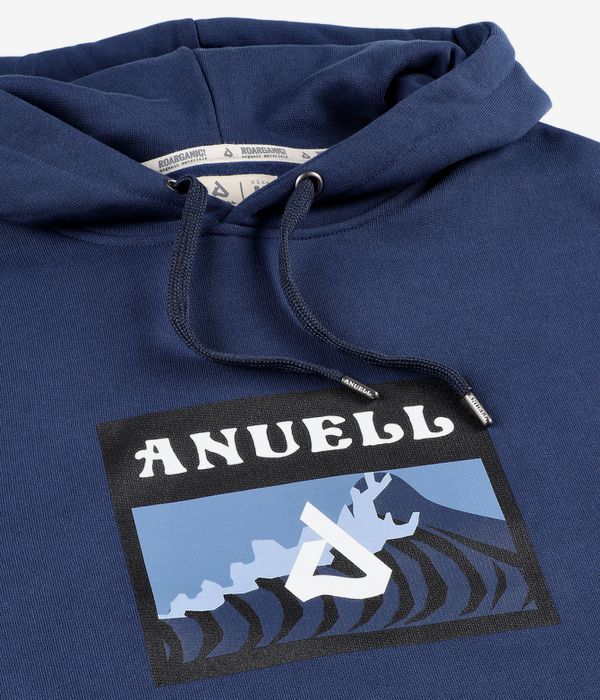 Anuell Crator Mare Organic sweat à capuche (navy)