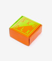 skatedeluxe Square Skatewax (green orange swirl)