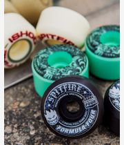 Spitfire Formula Four Conical Full Wielen (black) 54 mm 99A 4 Pack