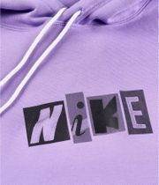 Nike SB Copyshop Letters Felpa Hoodie (space purple)