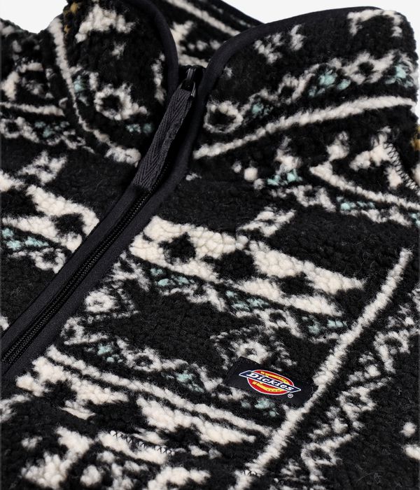 Dickies Hays 1/4-Zip Sweater (nordic aop dark)