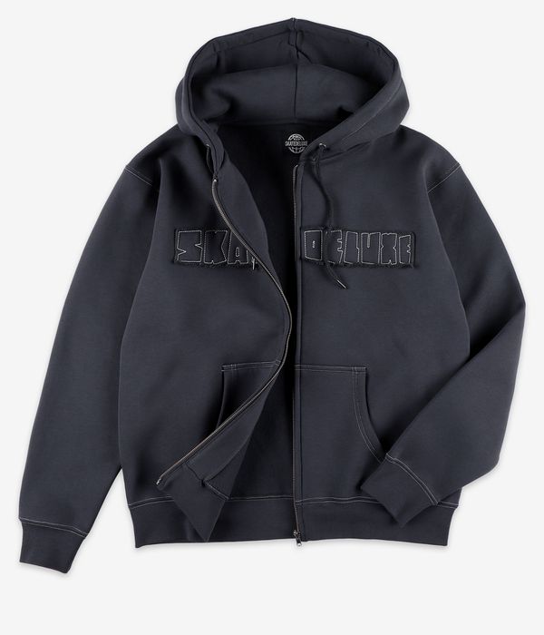 skatedeluxe Application Zip-Hoodie (slate grey)