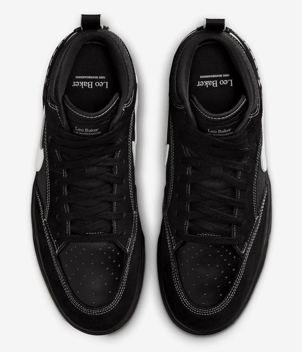 Nike SB React Leo Chaussure (black white black gum light brow)