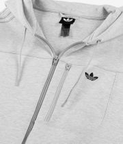 adidas Tech Fleece Chaqueta (light grey heather black)