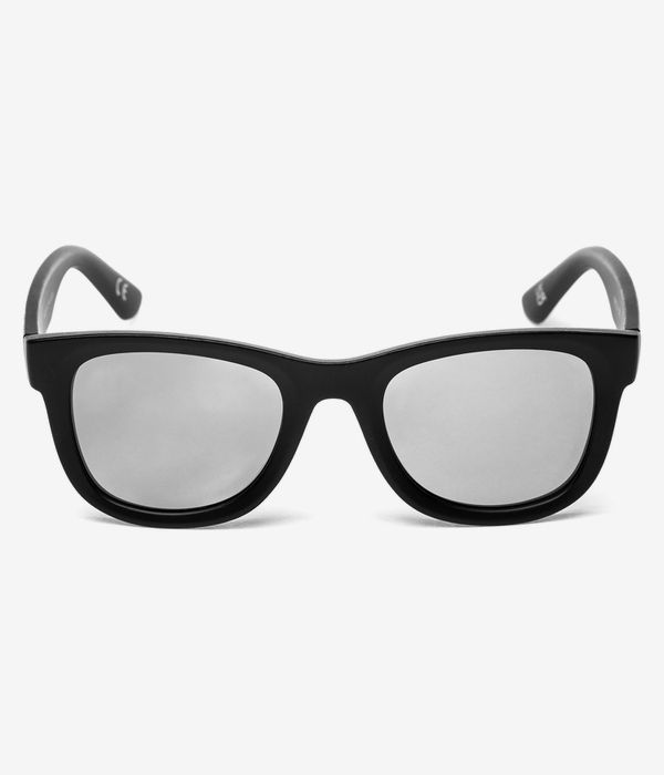 Vans Spicoli Sunglasses (matte black silver mirror)