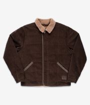 RVCA Surplus Sherpa Puffer Jacke (chocolate)