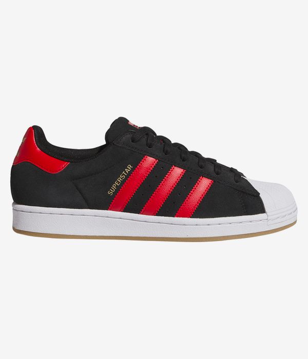 adidas Skateboarding Superstar ADV Scarpa (core black better scarlet white)