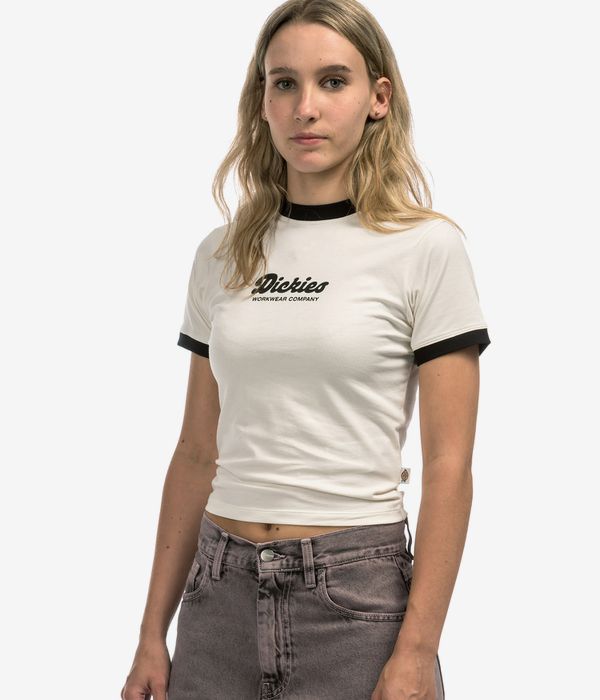 Dickies Lewistown Ringer T-shirt women (egret)