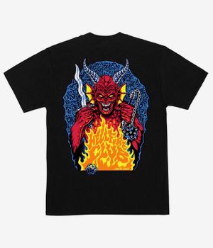 Santa Cruz x Stranger Things Hellfire Pit T-Shirt (black)