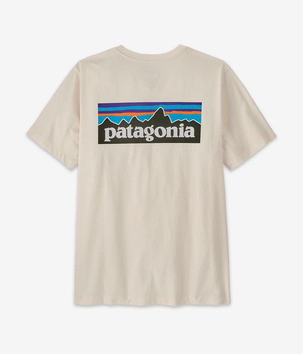 Patagonia P-6 Logo T-Shirt (undyed natural)