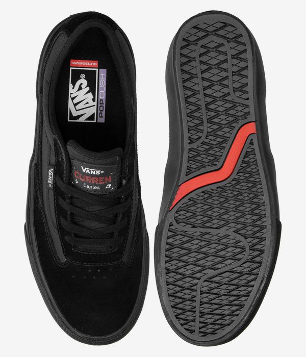 Vans Skate Curren Caples Schuh (black black)