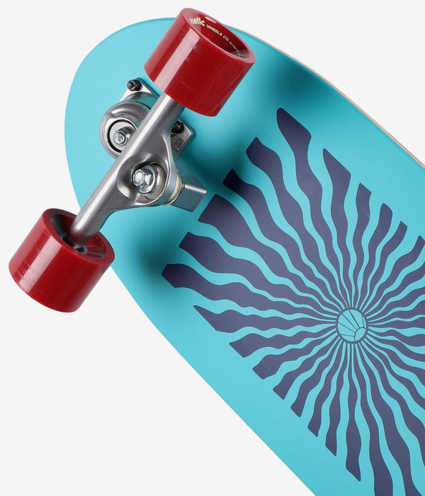 Long Island Fog Haze 31" (78,7cm) Surfskate Cruiser (turquoise)