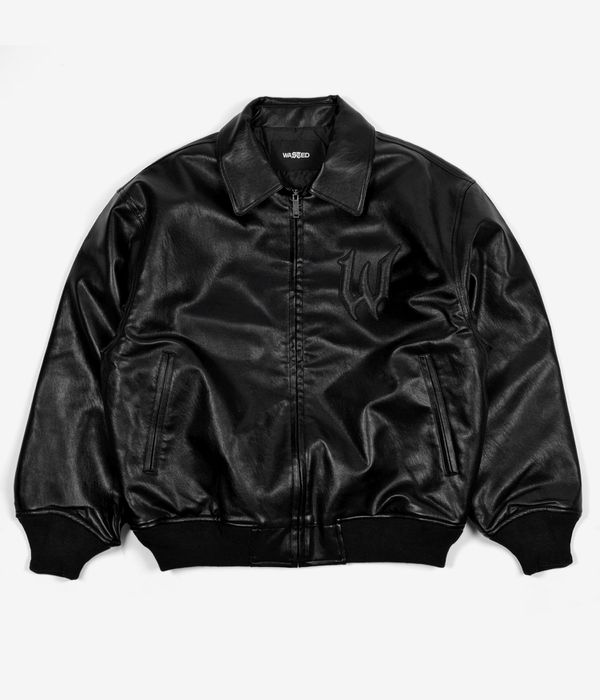 Wasted Paris Bury Varsity Veste (black)