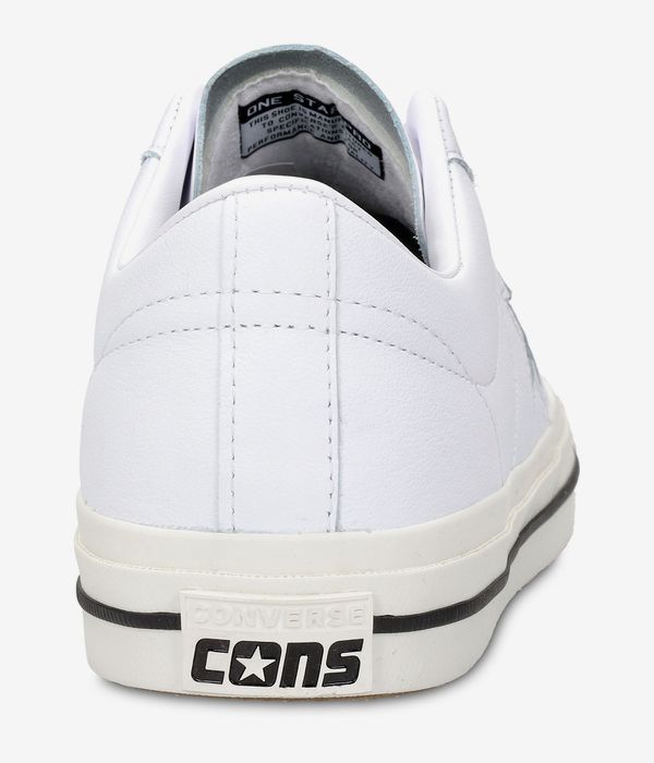 De andere dag Heiligdom In Shop Converse CONS One Star Pro Leather Shoes (white black egret) online |  skatedeluxe