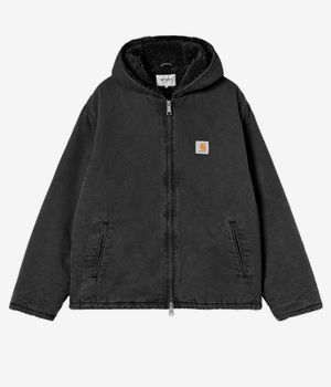 Carhartt WIP Mitch Cotton Hubbard Jacket (black dusky canvas)