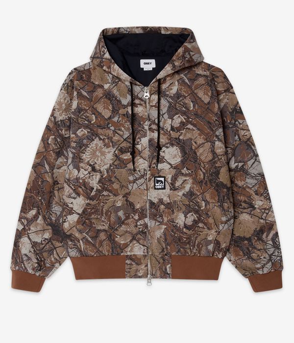 Obey Glen Jacke (fence camo multi)