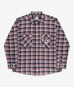 Polar Flannel Shirt (navy red)