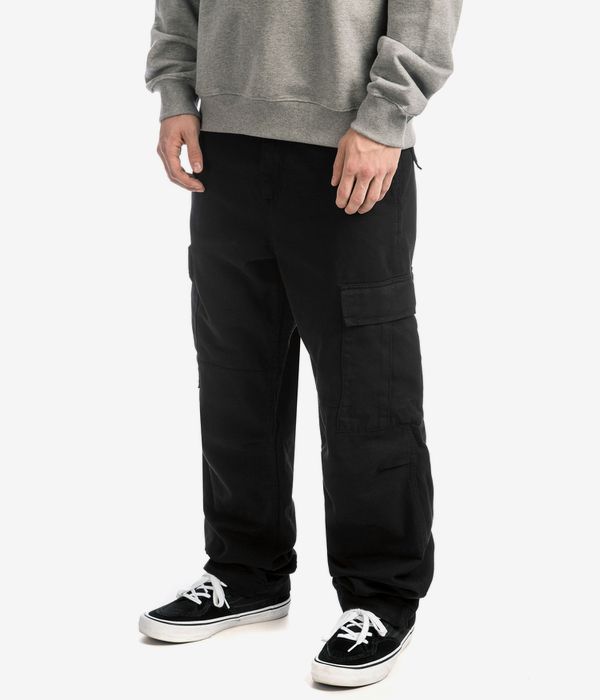 Shop Carhartt WIP Regular Cargo Pant Moraga Pants (black garment
