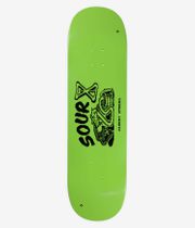 SOUR SOLUTION Albert Snake Square 8.6" Skateboard Deck (green)