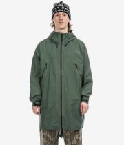 The North Face Packable Light Rain Parka Jas (duck green)