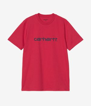 Carhartt WIP Script Camiseta (cherry space)