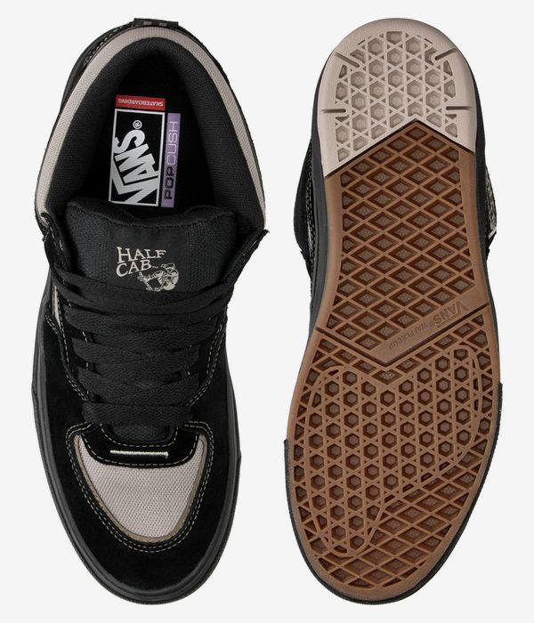 Vans Skate Half Cab Wafflecup Schuh (black peyote)