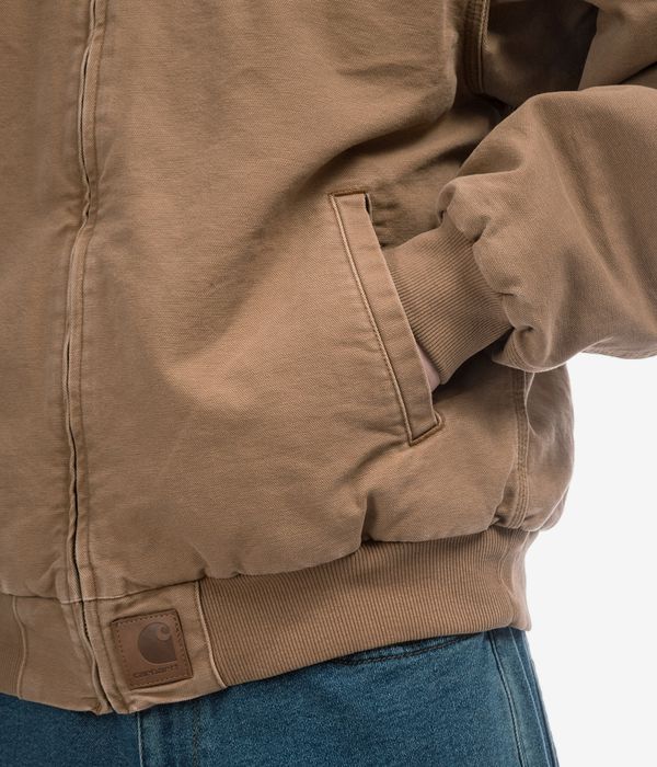 Carhartt WIP OG Santa Fe Organic Dearborn Jacket (hamilton brown tobacco stone can)