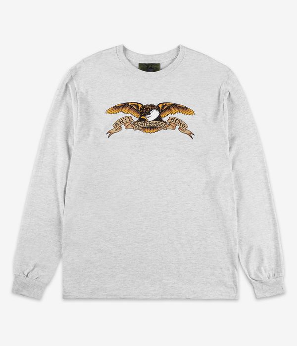 Anti Hero Eagle Longues Manches (ash heather black)