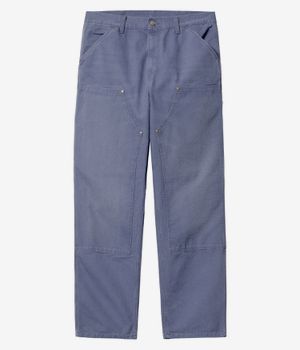 Carhartt WIP Double Knee Pant Organic Dearborn Hose (bay blue aged canvas)