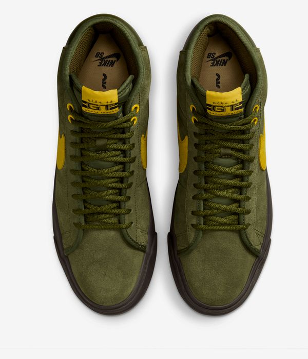 Nike SB x Anti Hero Zoom Blazer Mid Schuh (rough green amarillo)