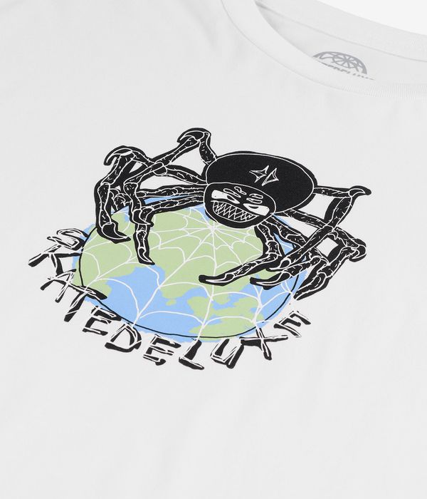skatedeluxe Global Spinner Organic T-Shirt (white)