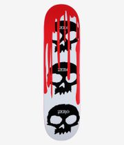 Zero 3 Skull Blood 8.5" Skateboard Deck (white)