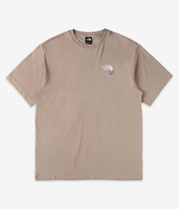 The North Face Explore Carabiner Relaxed T-Shirt (mushroom grey)