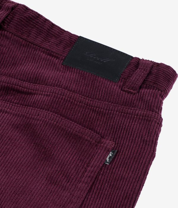 REELL Baggy Jeans (burgundy cord)