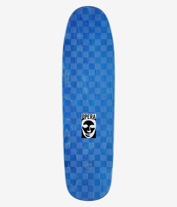 Opera Eyes 9.125" Skateboard Deck (neon yellow)