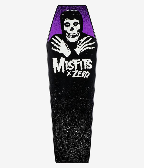 Zero x Misfits Coffin 9.5" Tabla de skate (gitd)