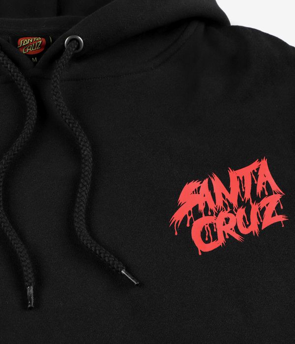 Santa Cruz Meek Concrete Slasher Hoodie (black)