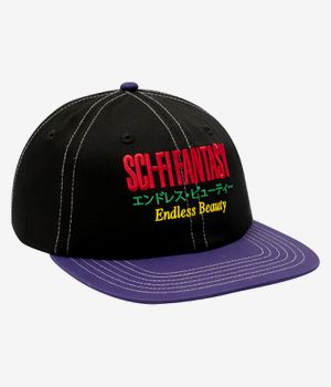 Sci-Fi Fantasy Endless Beauty 6 Panel Cap (black purple)