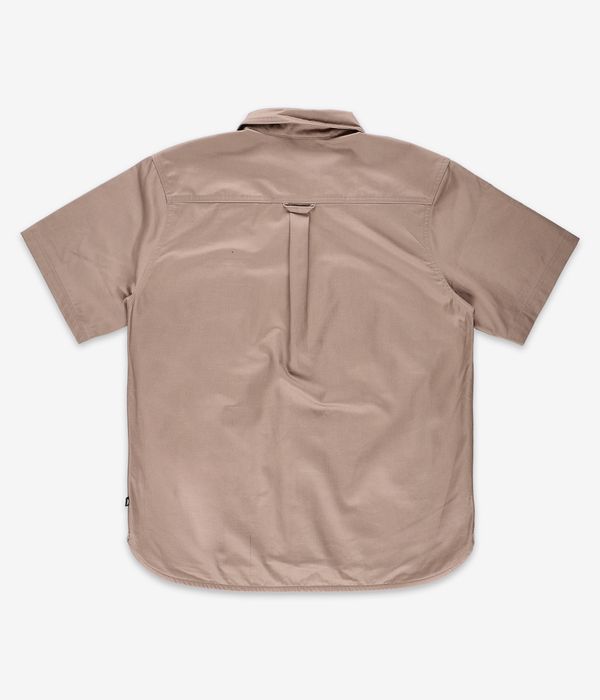 Nike SB Tanglin Button Up camisa-manga-corta (khaki)