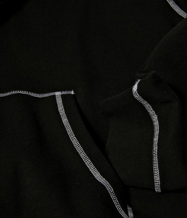 HUF Stretch Zip-Hoodie (black)