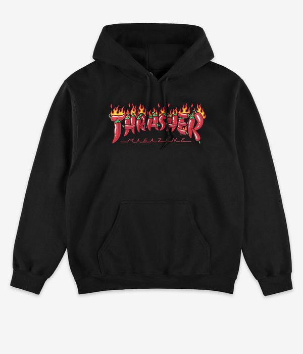 Thrasher Fuego Hoodie (black)