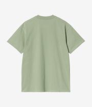 Carhartt WIP American Script Organic T-Shirt (pale olive)