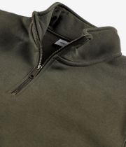 Carhartt WIP Chase Neck Zip Sweatshirt (olive gold)