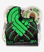 Powell-Peralta Dragons Nano Rat AV4 Asymmetrical Medium Ride Roues (offwhite) 52 mm 88A 4 Pack