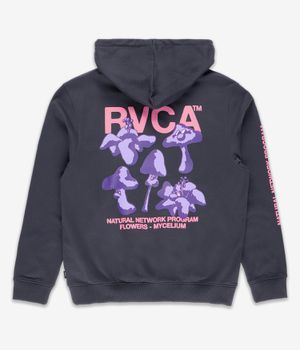 RVCA Natural Network Hoodie (garage blue)