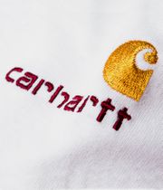 Carhartt WIP American Script Organic Long sleeve (white)