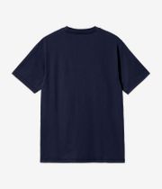 Carhartt WIP Liquid Script Organic T-Shirty (blue)