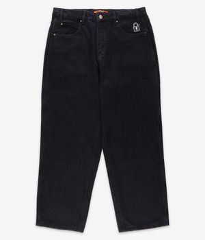 Butter Goods Lock Baggy Denim Vaqueros (flat black)