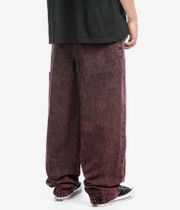 Poetic Collective Balloon Denim Jeans (red acid wash)